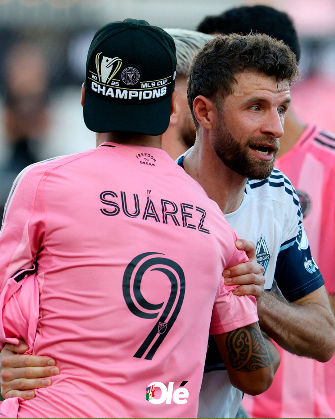 苏牙和托马斯穆勒🤝 