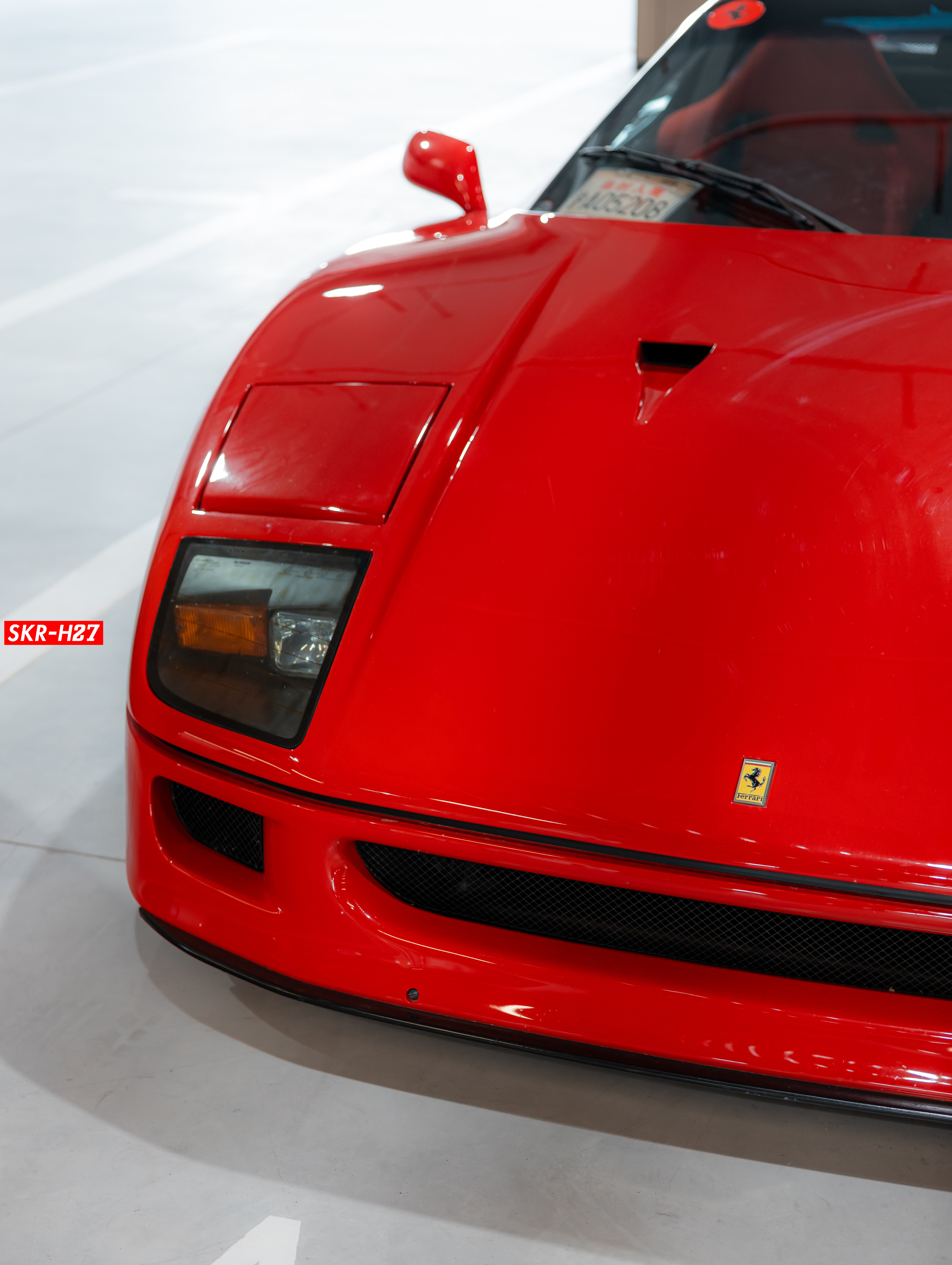 hao车摄法拉利f40 Ferrari F40再拍一次法拉利F40，把车身上那些