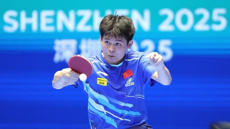 海口亚洲杯男单1/4决赛硝烟散尽，国乒小将林诗栋虽全力以赴，却仍以3-4负于日本