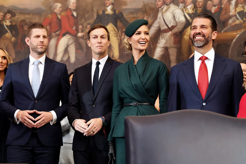 埃里克•特朗普 Eric Trump贾里德•库什纳 Jared Kushner伊