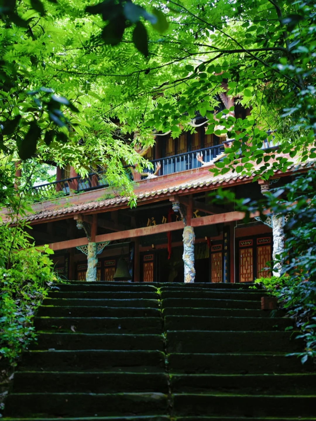 成都近郊最佛系古寺｜吃斋品茶随喜即可🍀