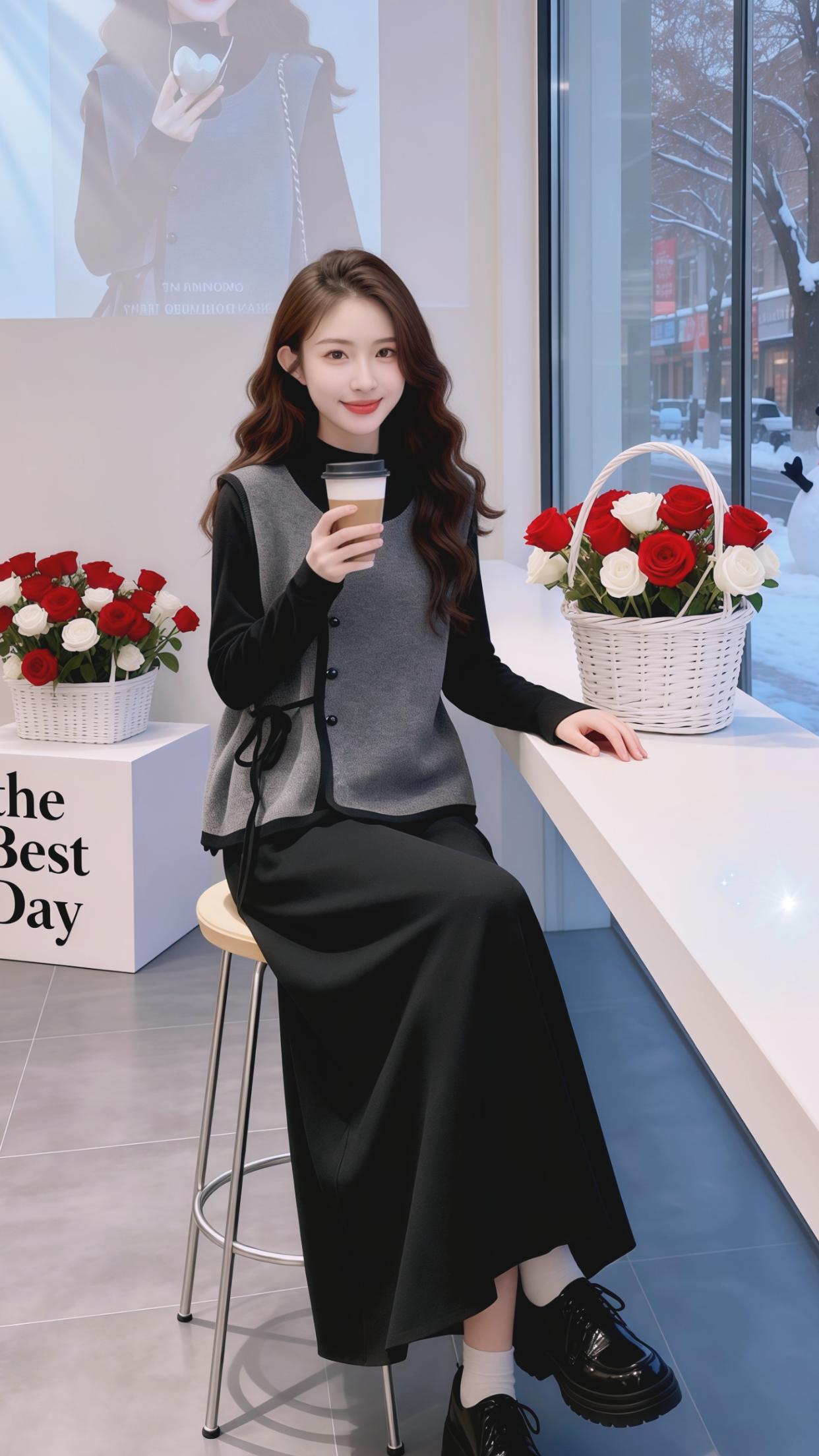 穿搭 时尚 套装 小香风 胖mm穿搭