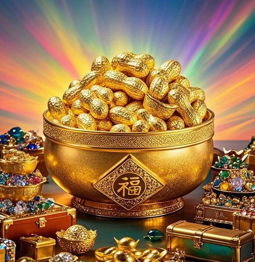 金玉满堂
藏头诗
文/李兴伟
金光熠熠映华堂，
玉树绽芳谁忖量。
满室皆披黄金甲