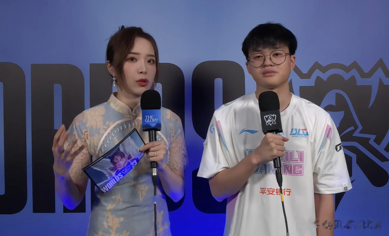 #英雄联盟s13#BLG淘汰GEN后，xun采访透露：bin的兰博是刚练的。

