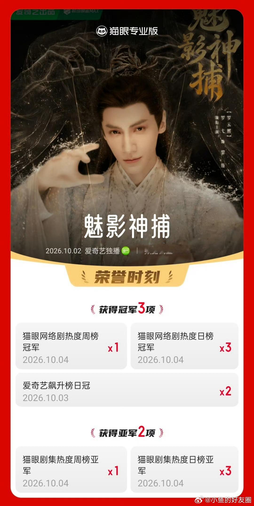 魅影神捕热度好剧不怕藏，魅影神捕值得被更多人看见，大家多多安利，弹幕刷起来，用心