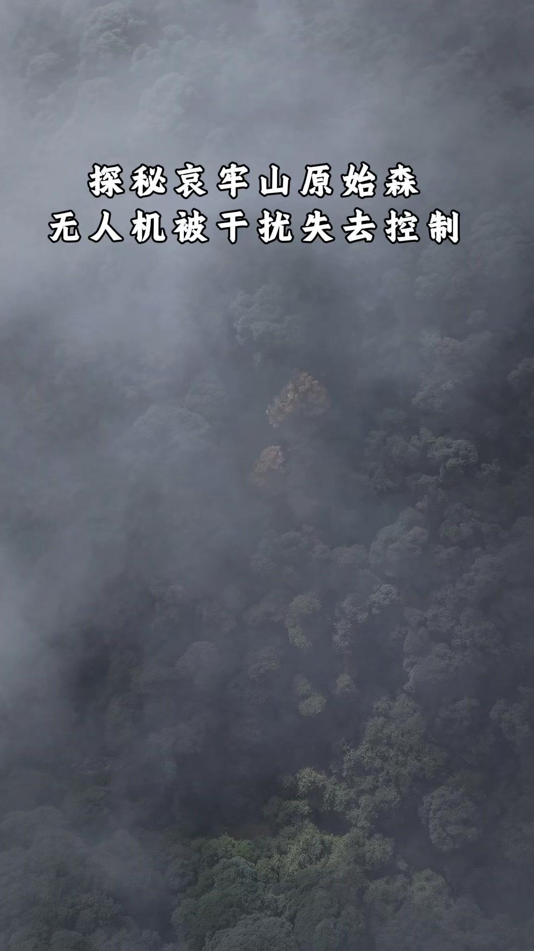 哀牢山无人机失联有多险？打算从这里进去，刚飞起来就遇到磁场干扰，屏幕突然黑屏，无