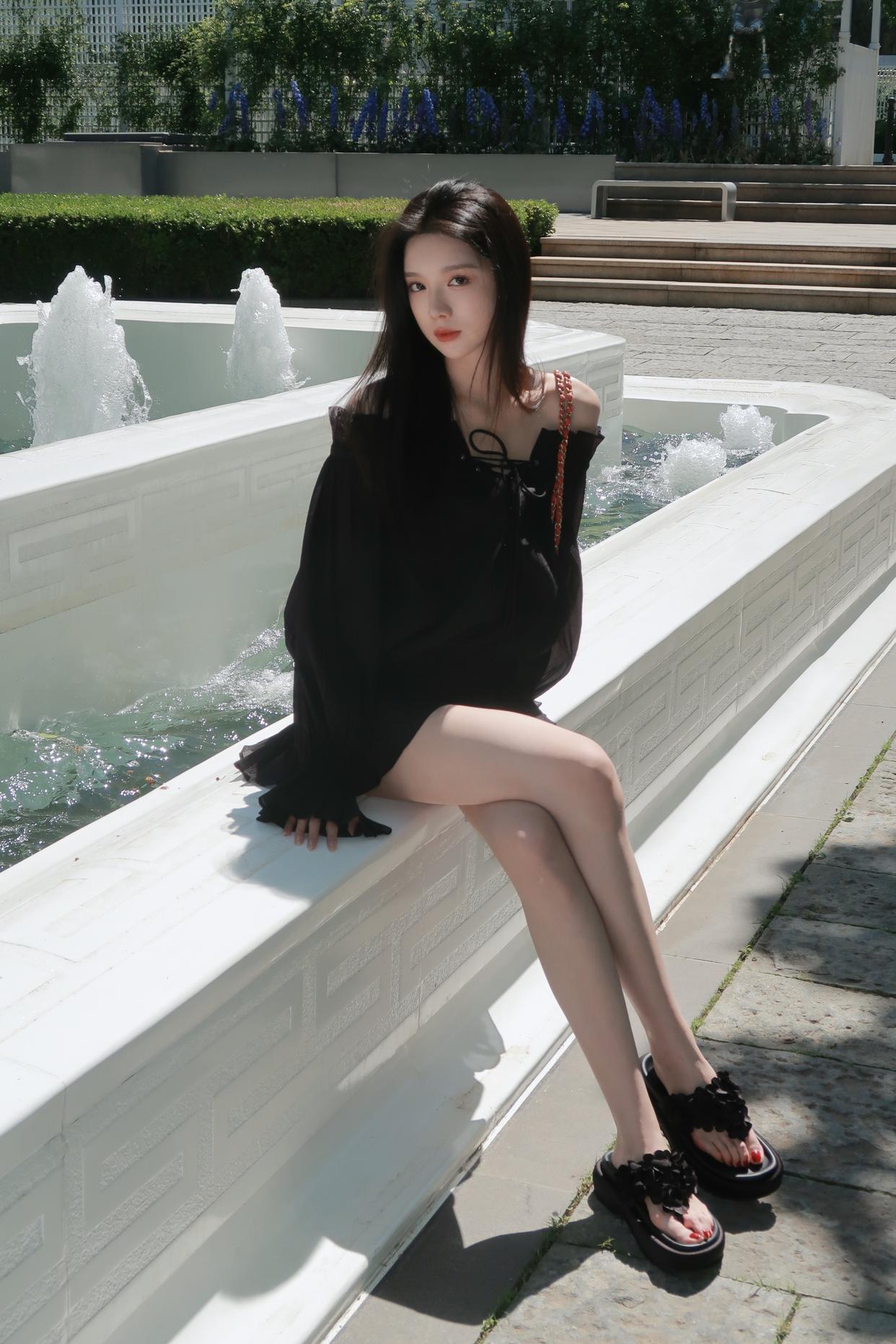 明星肖雨，青春美好出片