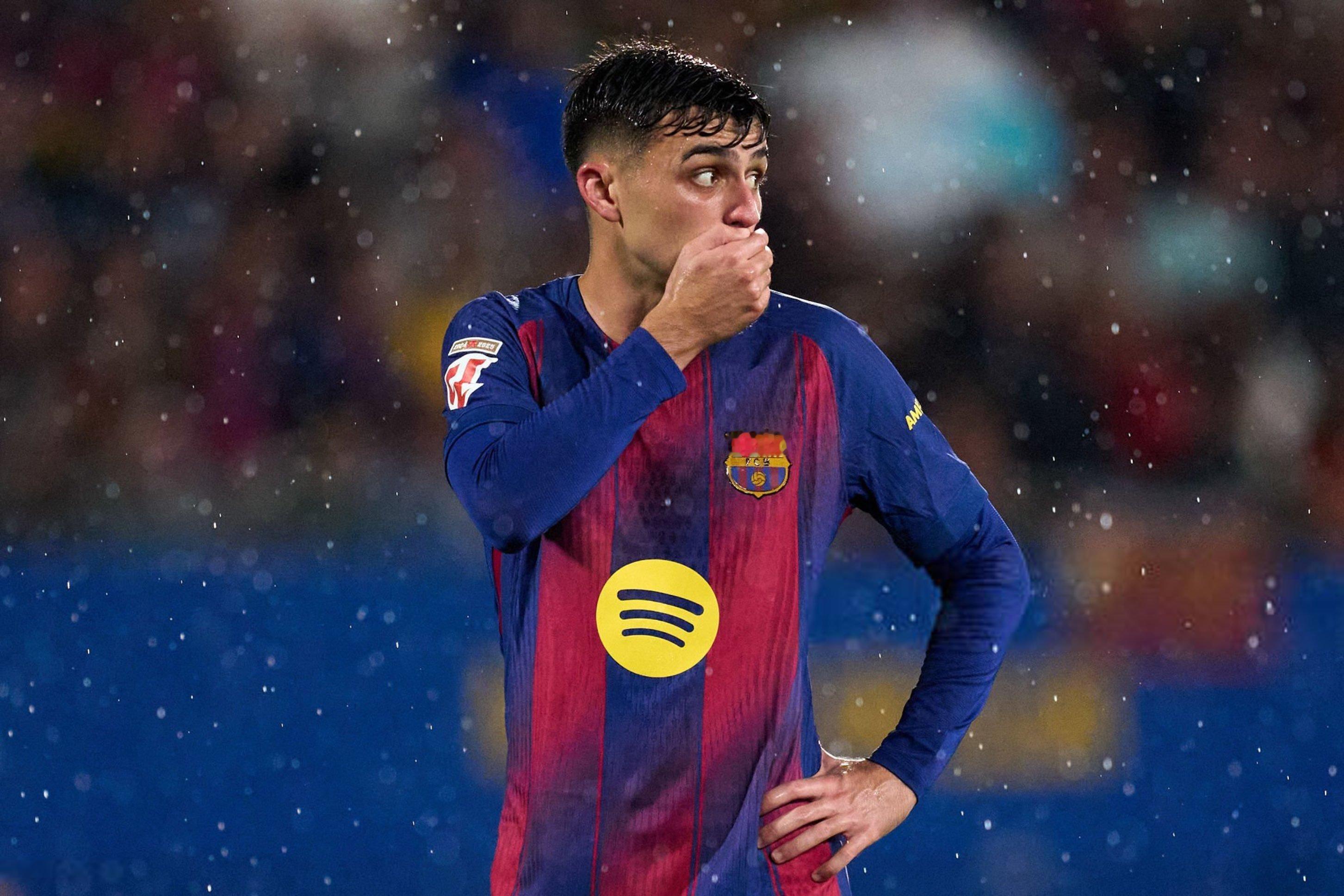 问：你是否曾想过梅西、阿尔巴或布斯克茨那样，在退役前去美国踢球❓ 佩德里：我现在