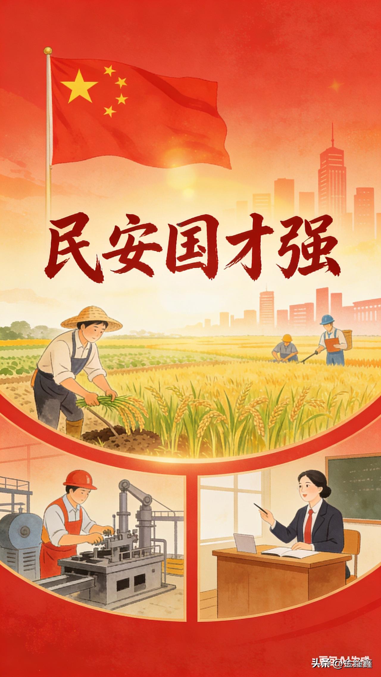 国家之大，不在疆域之广，而在百姓之安。民安，则国泰；民忧，则国强难继。