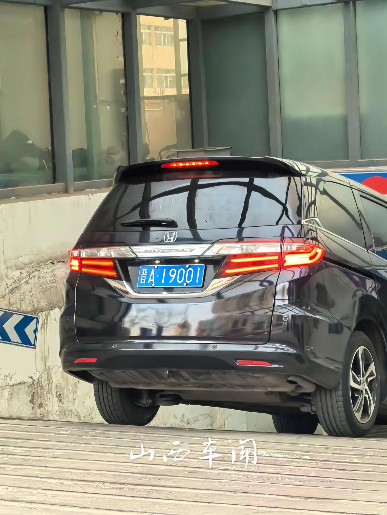 1号车。山西太原 本田奥德赛