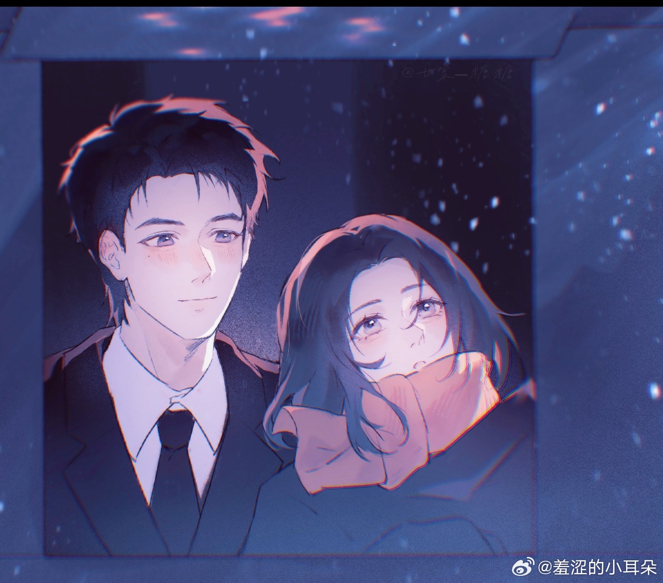 “秦睿，下雪啦”家事法庭