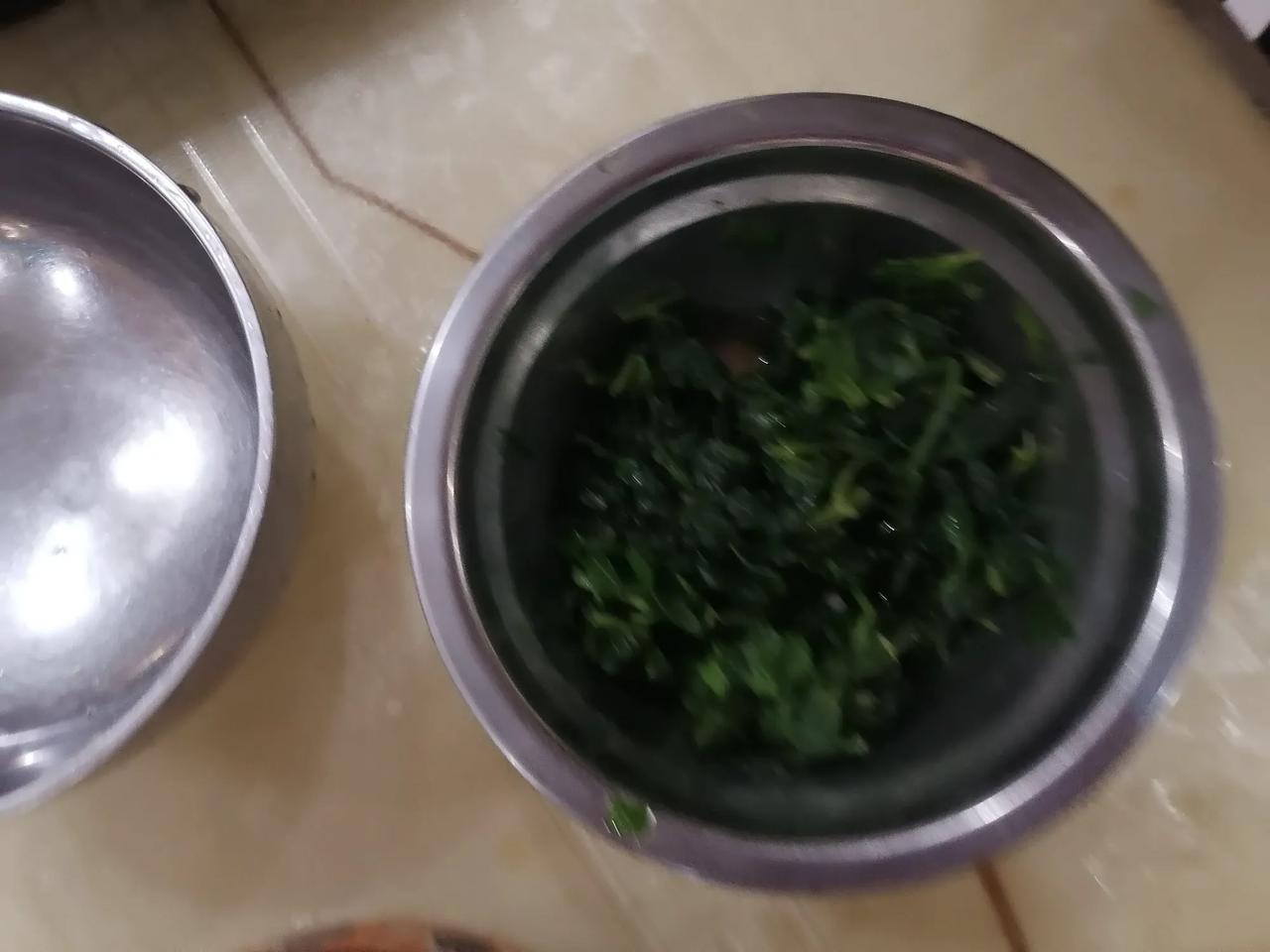 芹菜叶的凉拌