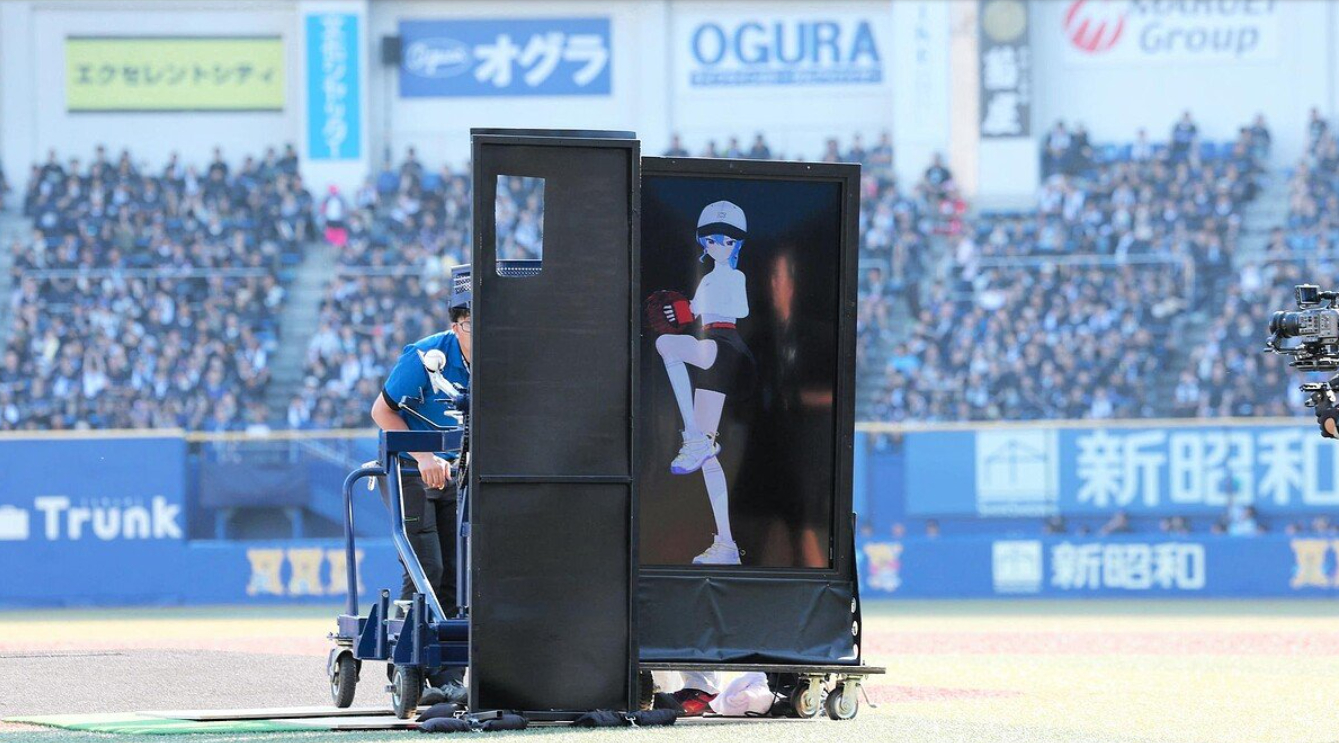 【星街彗星、初音未来参加线下运动会开球仪式？！】据日本媒体Livedoor Ne