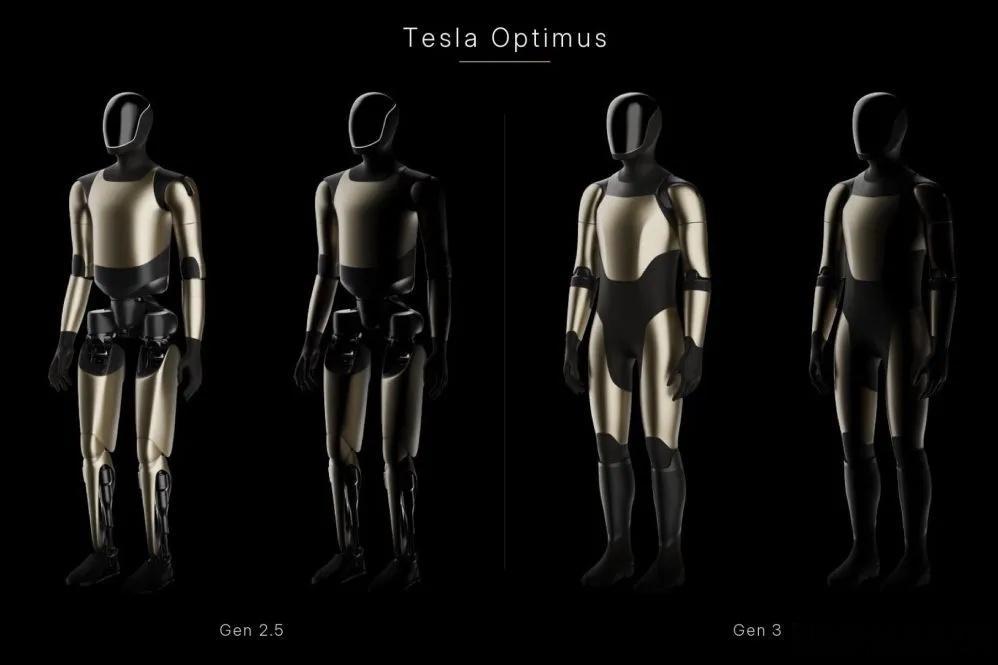 特斯拉第三代Optimus设计意外泄露最近，有个机器人爱好者从特斯拉安卓安装包里