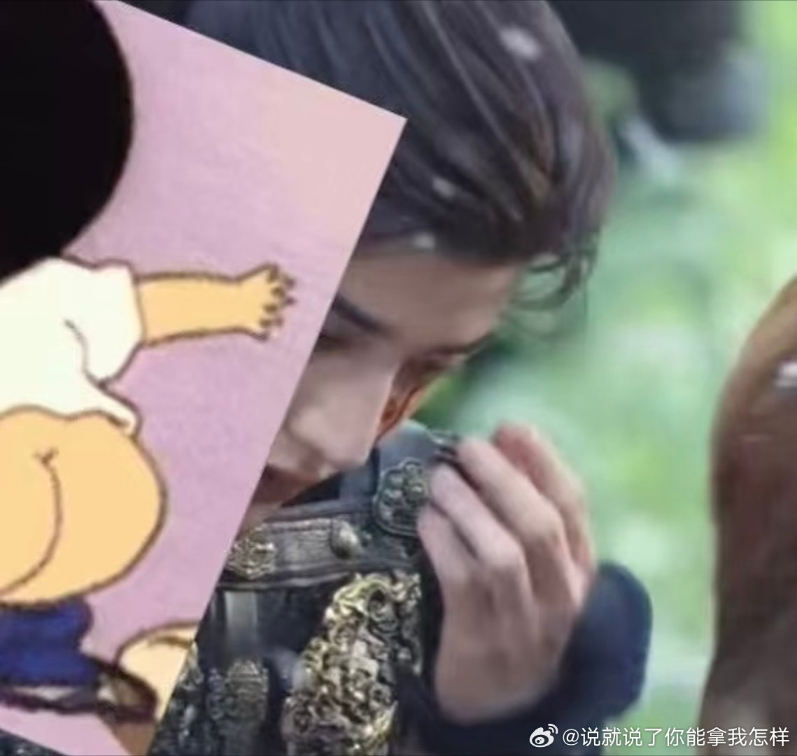 红衣片场受伤了看起来不轻啊，流血了