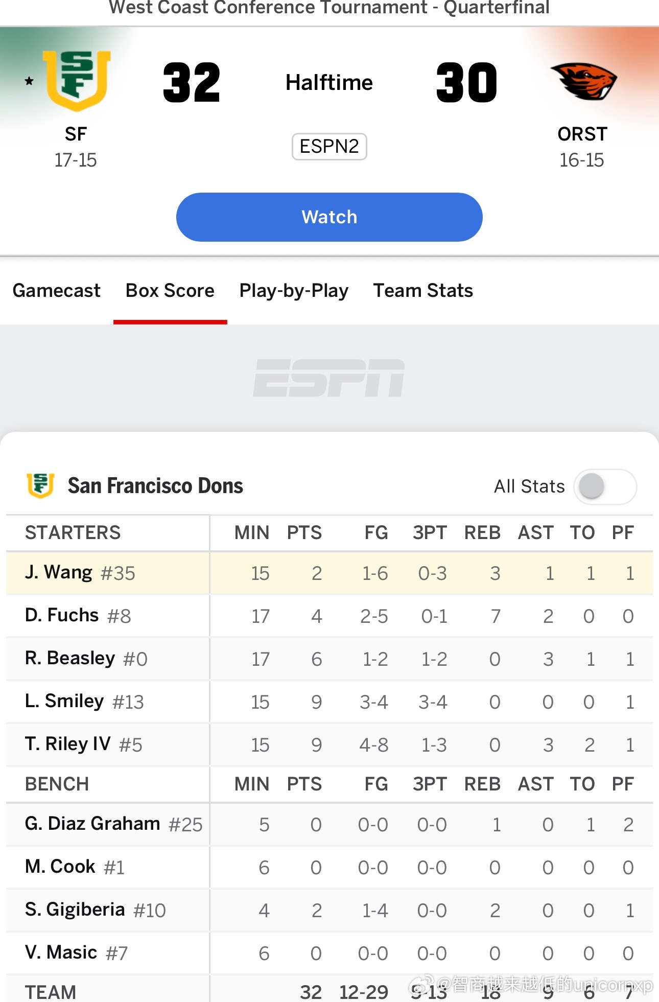 王俊杰和昨天一样上半场进攻端表现不佳，希望下半场也能调整回来王俊杰NCAA