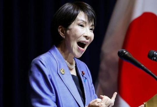 日本首相高市早苗8月15日发文表示：“今天举行全国战殁者追悼仪式，我以日本内阁总