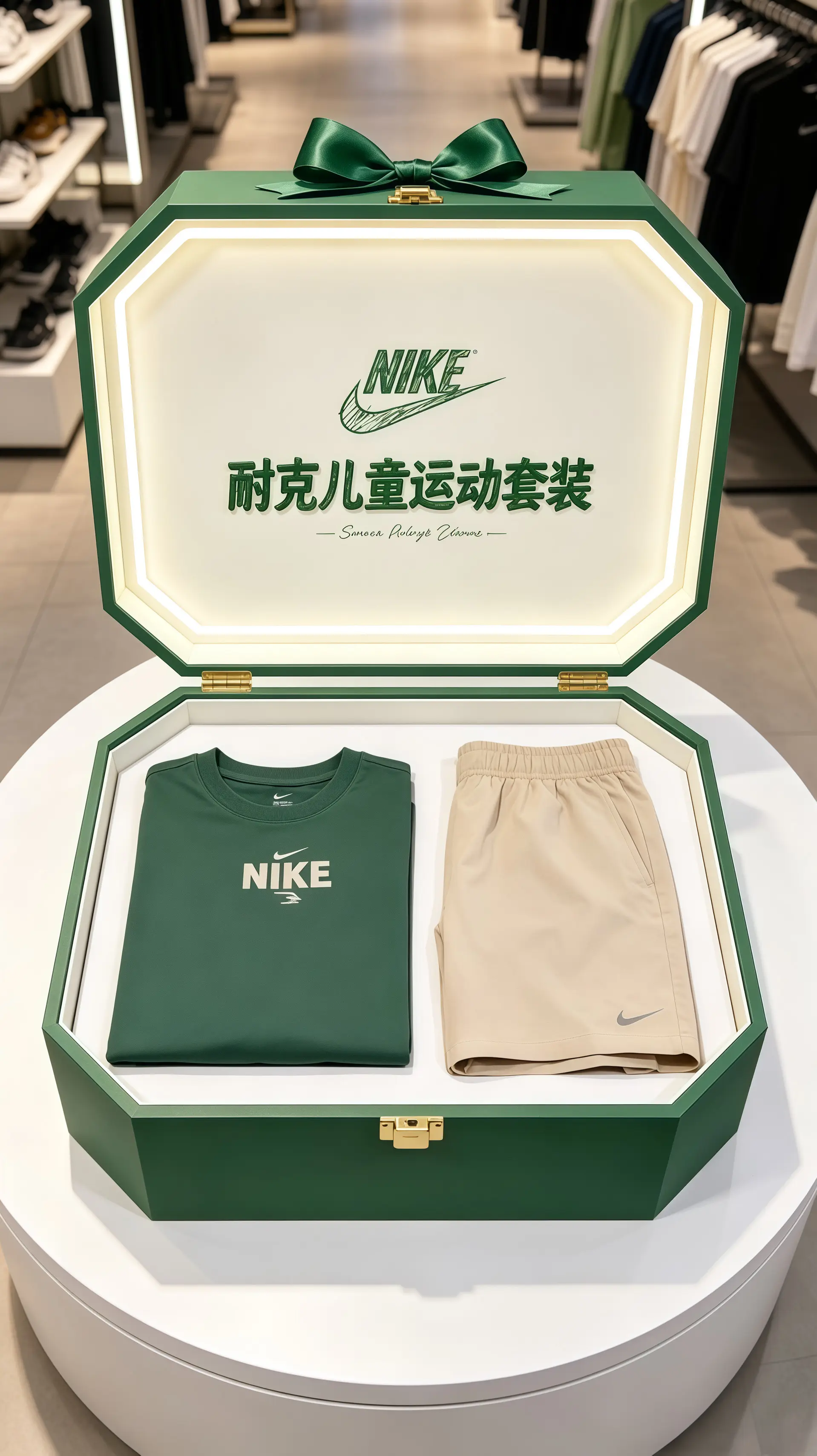 nike儿童运动套装 送给儿子的礼物 耐克kids 儿童运动T恤 ni...