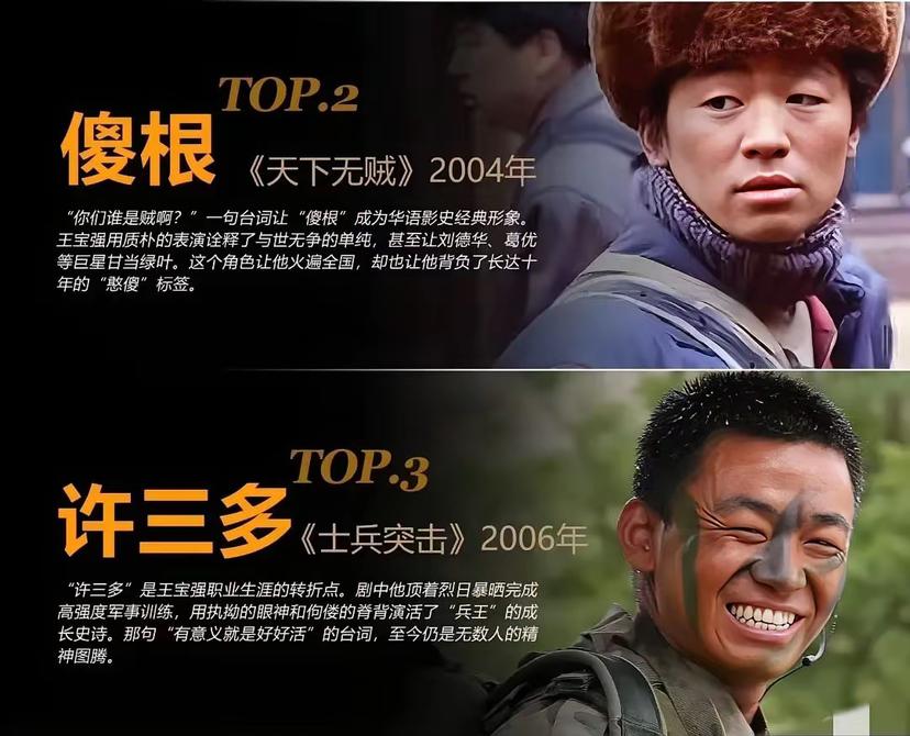 冯小刚和徐帆真是王宝强的福星啊。
假如没有冯小刚邀请他演《天下无贼》，
王宝强能