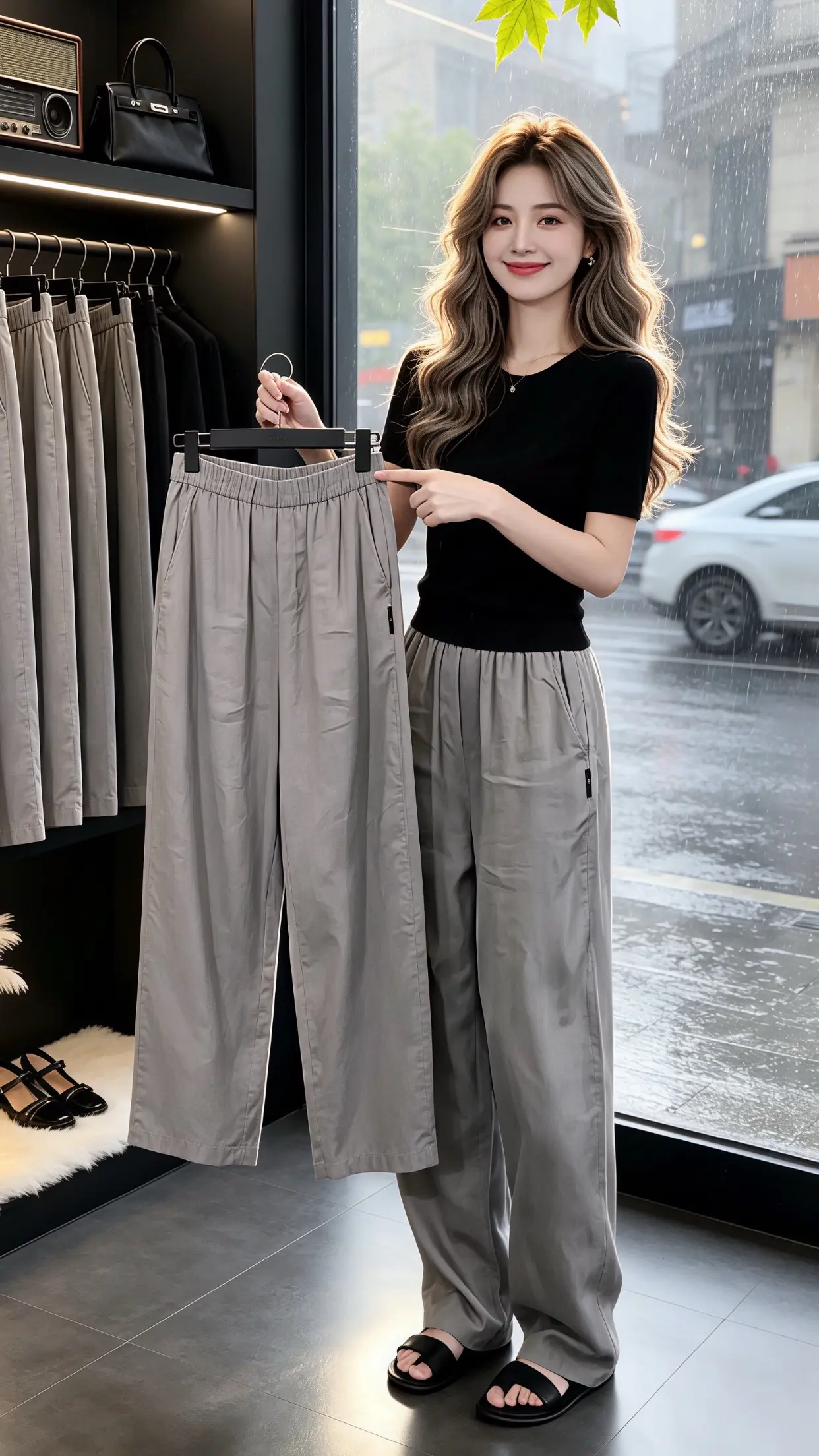 一眼就爱上的神裤 高级灰垂感裤子 穿出自己的风格 百搭神裤 夏季穿搭