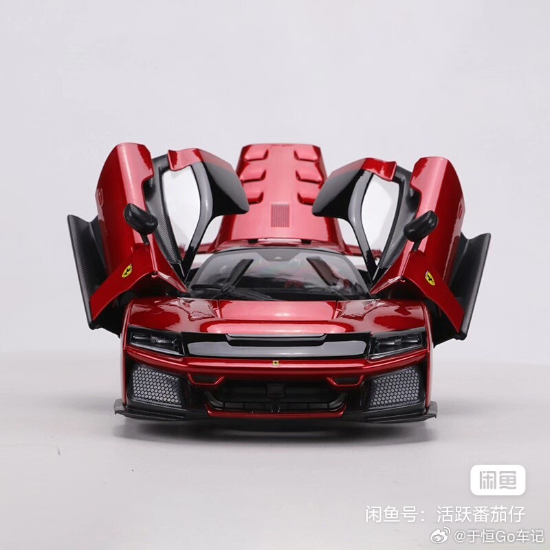 比美高的法拉利F80出货了不知道这次的F80会不会有当时法拉利SP3那么惊艳，之