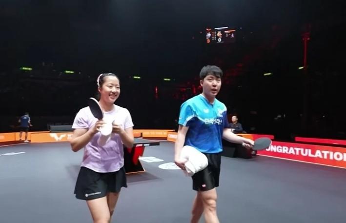 “韩林”申组合，混合双打开门红！


12月10日   10：30
WTT香港总