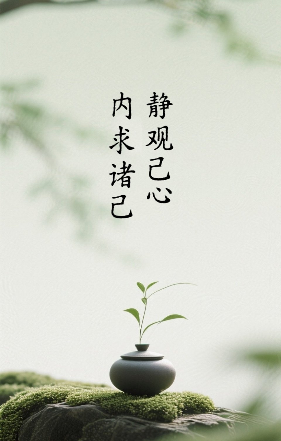 静观己心，内求诸己 ​​​