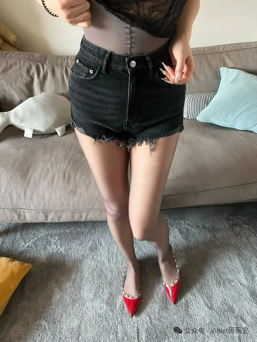 穿出高级感 时尚美鞋 好身材好气质 性感大长腿