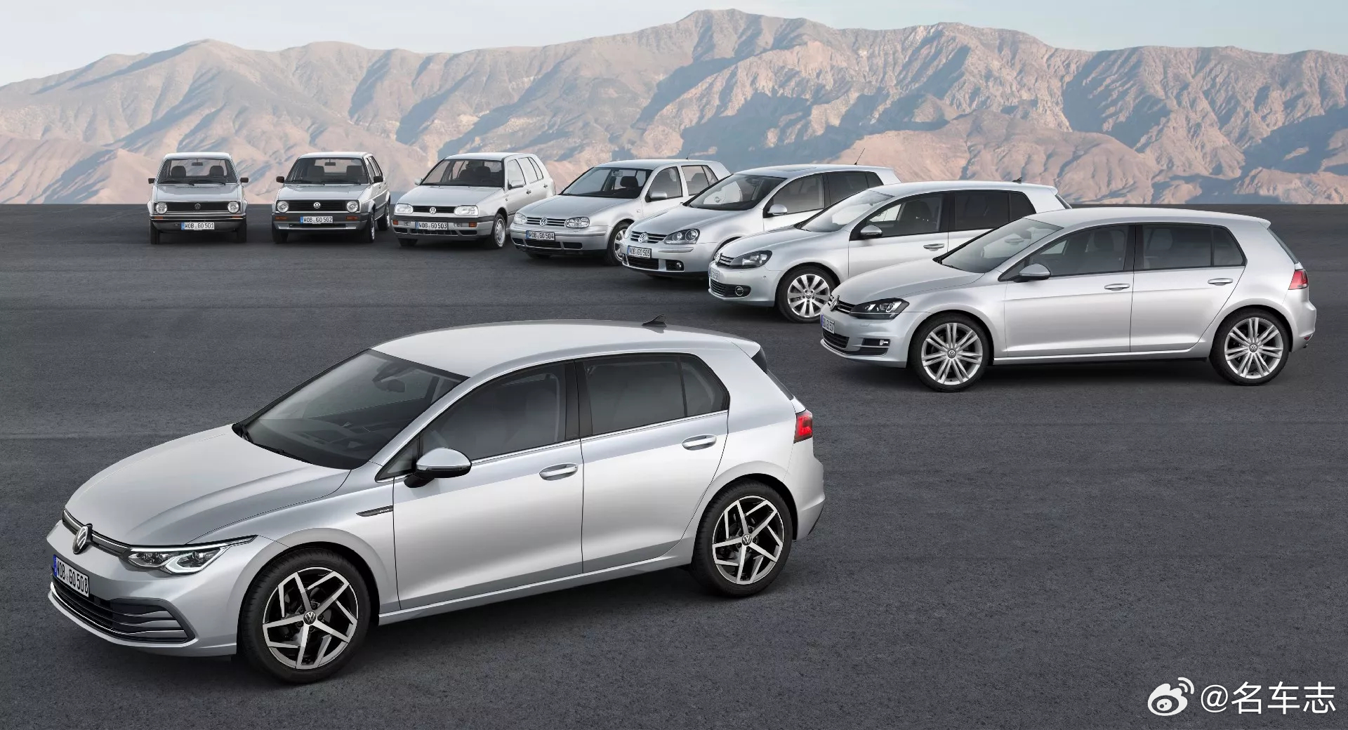 名车志新闻 【大众公布第九代高尔夫（ID. Golf）预告图】设计上，ID. G