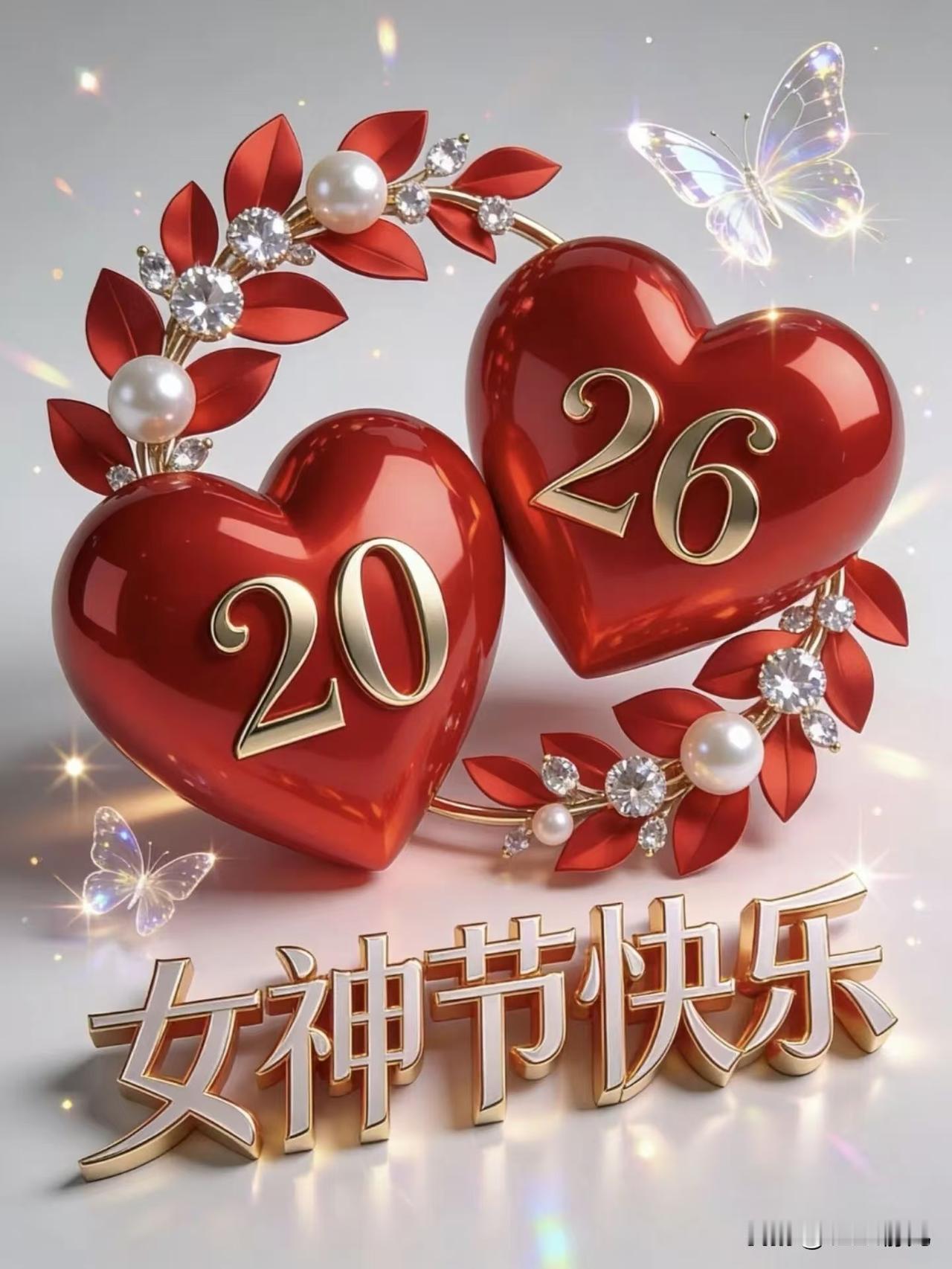 各位宝贝儿，女神节快乐呀[啤酒]