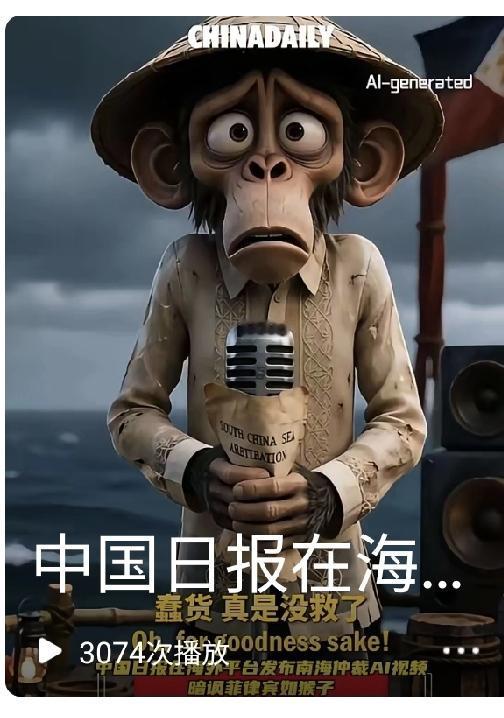 这条视频戳中了菲律宾的肺管子，当局被气得暴跳如雷，向我国提出抗议要求下架。外交部