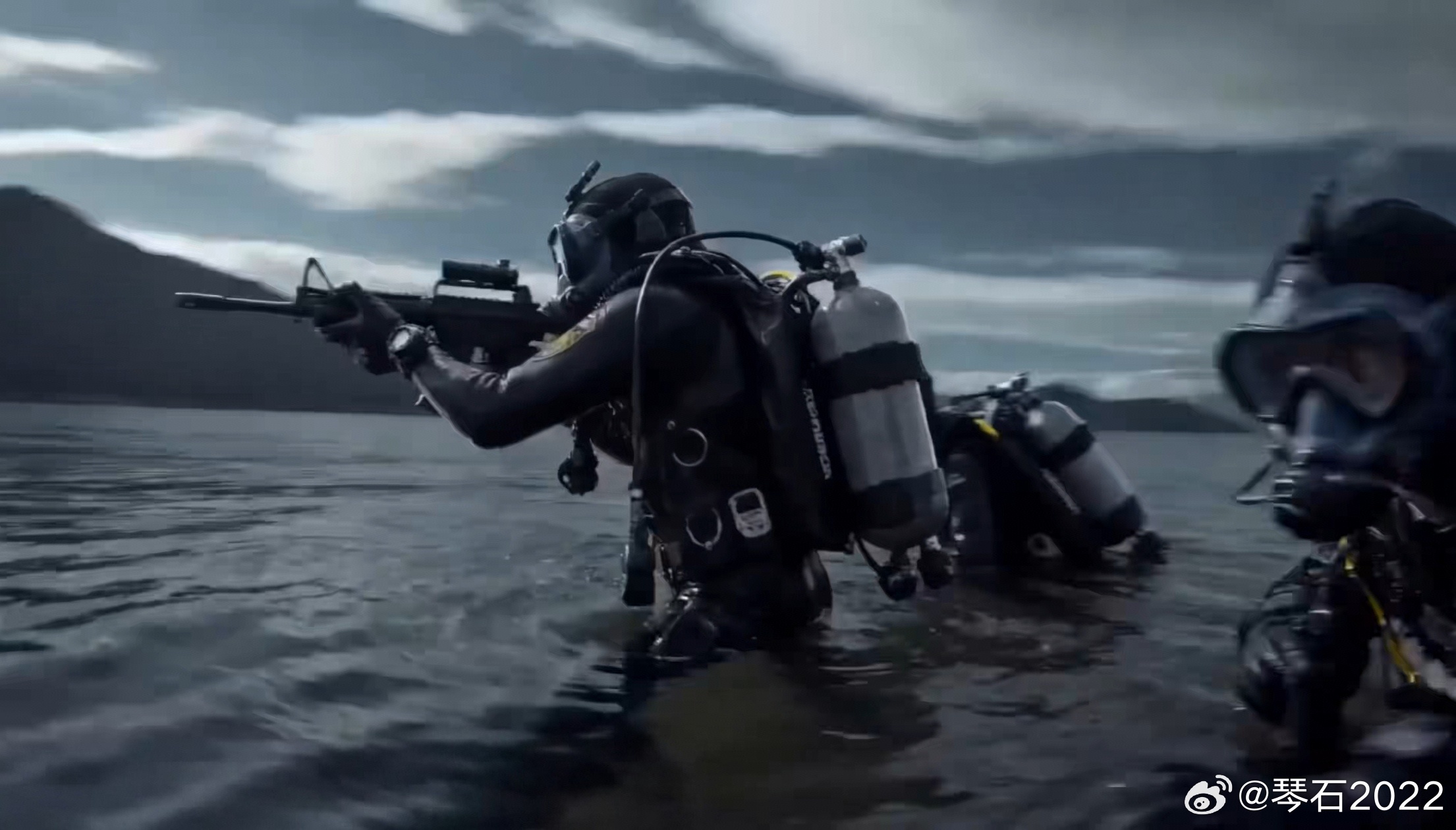 “云豹”水鬼特警的水鬼装似乎比海特的还好。陆军老大哥烽火问鼎计划中美军事力量