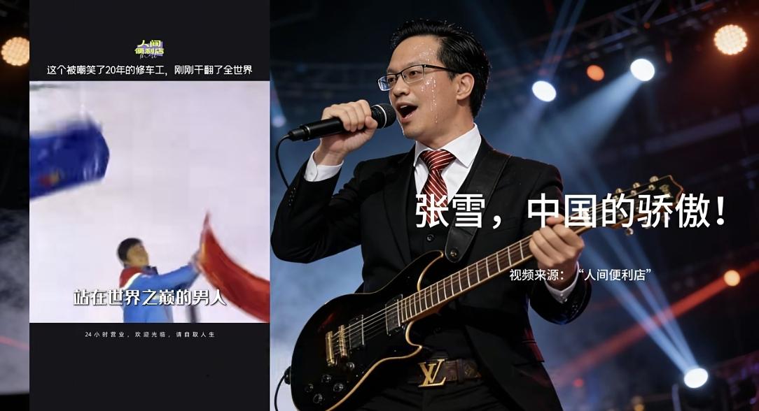 《一首〈张雪，中国的骄傲。〉，唱哭千万奋斗者：这才是中国青年！》

你可能没听过