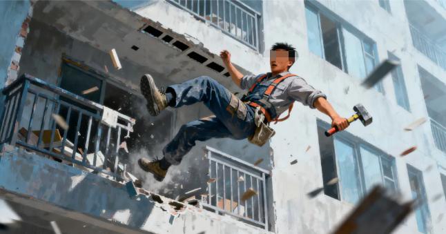 山东平邑，房东将房子租给租户，谁料，租户雇的装修工人在房子里清理装修垃圾时，不慎