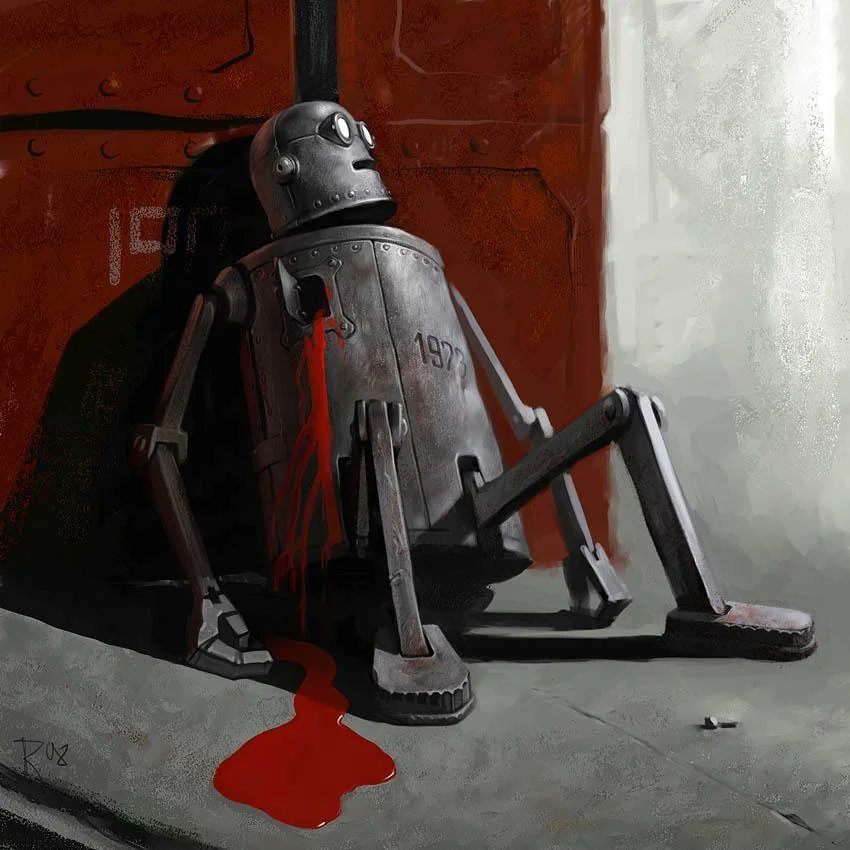 被杀的机器人by Waldemar-Kazak 