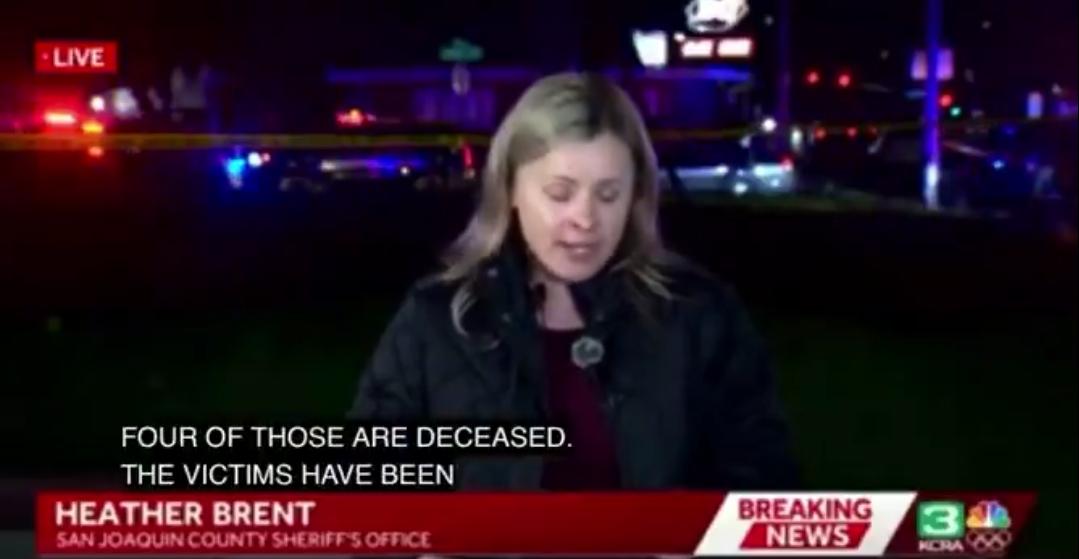 突发新闻——美国加利福尼亚州斯托克顿市一处活动场馆内举办儿童派对时突发枪击事件，