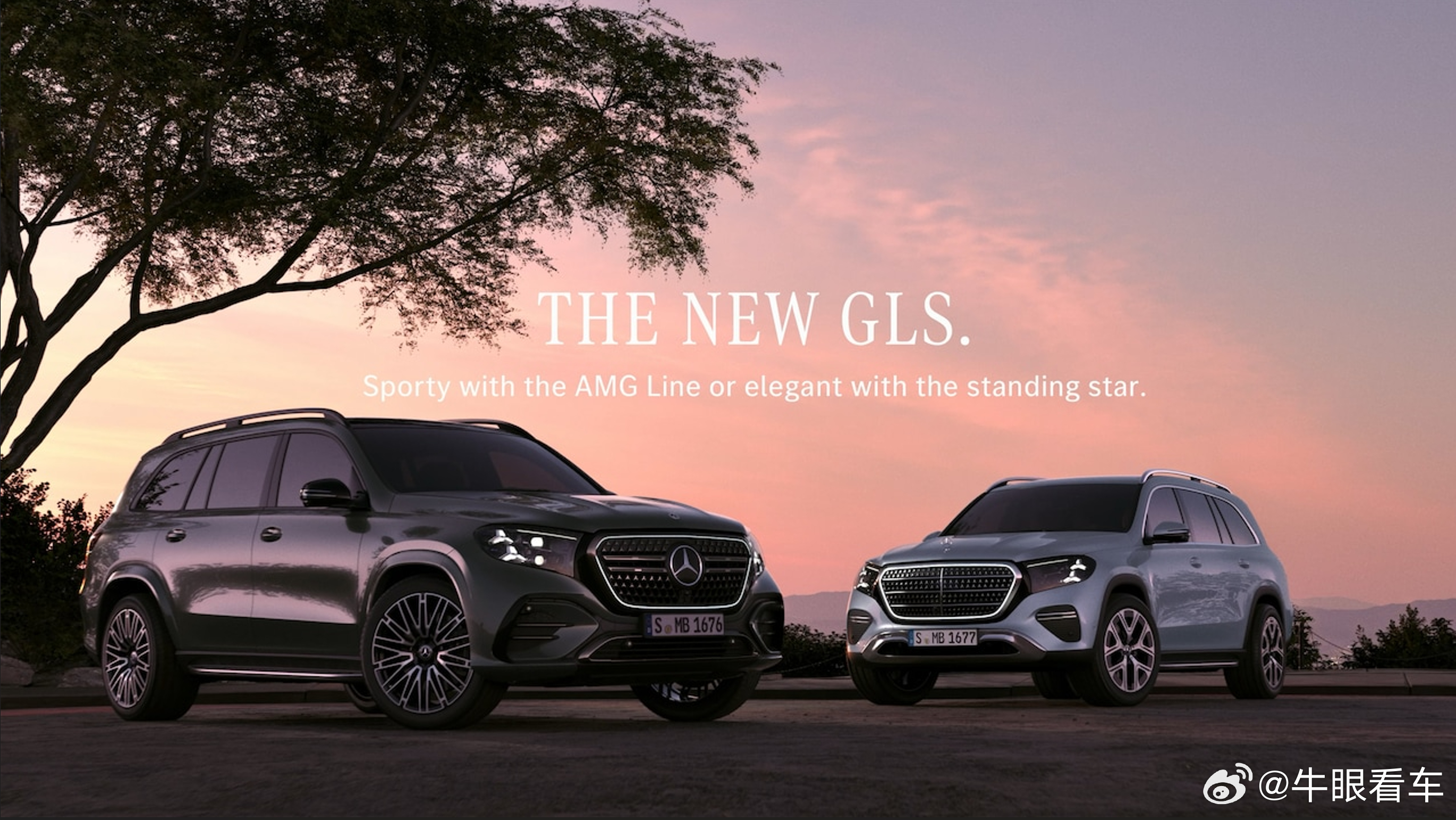 不是迈巴赫，GLS也有立标 奔驰号外