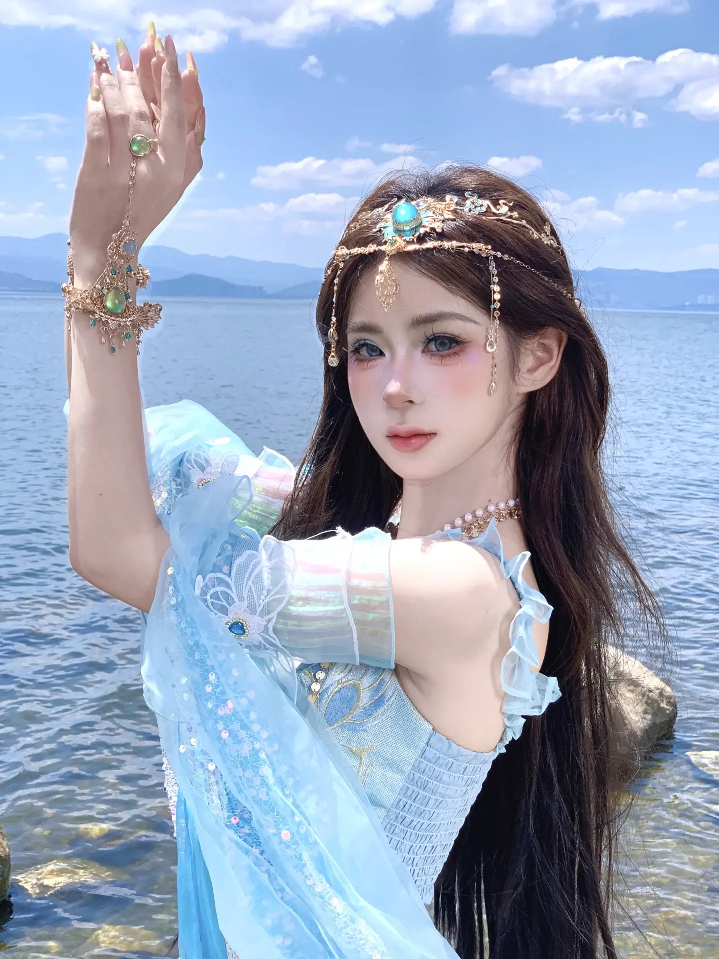 洱海和西域公主太适配啦！！！