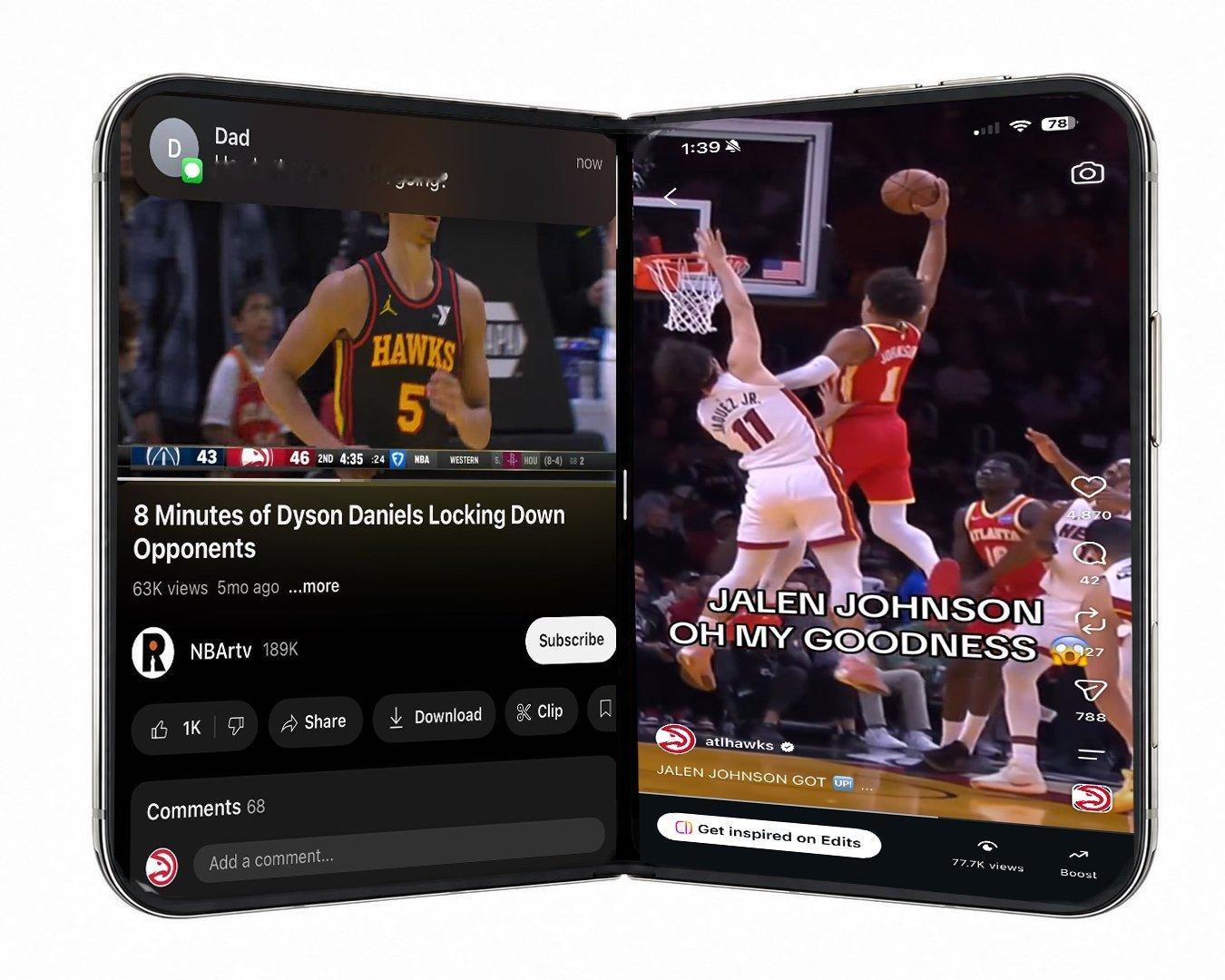 iPhone Duo 📱亚特兰大老鹰[超话]truetoatlanta ​​​