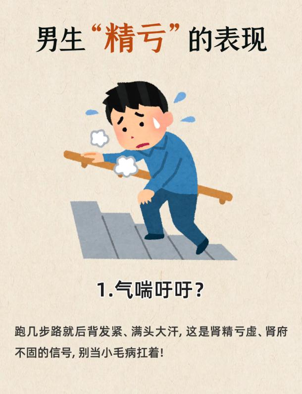 男生精气耗损有哪些表现？一文看懂