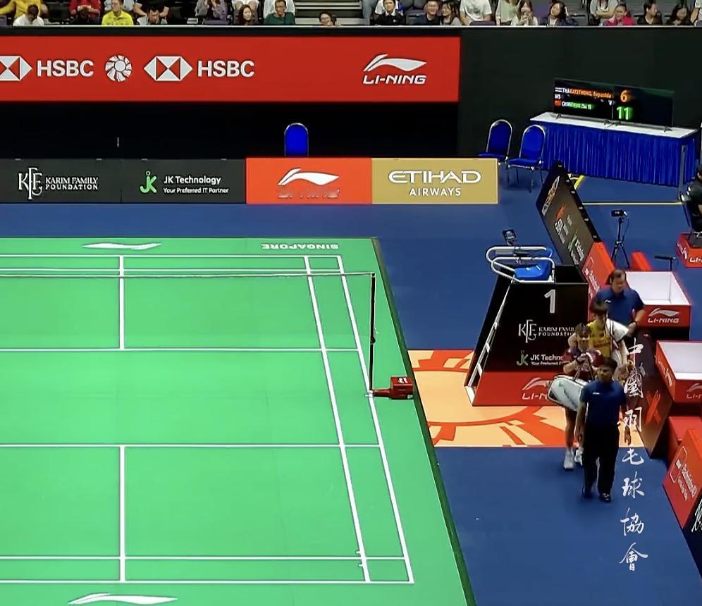 王祉怡🇨🇳 11-6 🇹🇭革通（退赛）下轮对手：莱恩🇩🇰 vs 🇯
