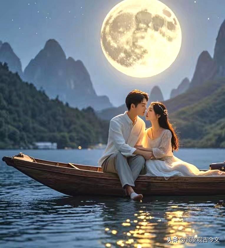 古风·遇良人
暮色炊烟笼野沙，君眸含笑胜清嘉。
路迢只为相逢暖，岁久方知守望华。