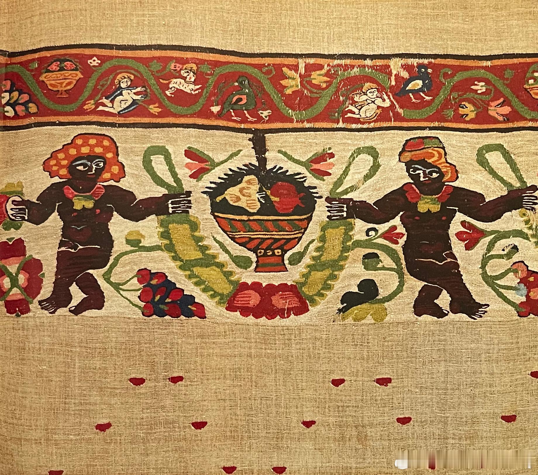 中世纪早期艺术  Early Medieval Art   窗帘由于埃及人的习俗