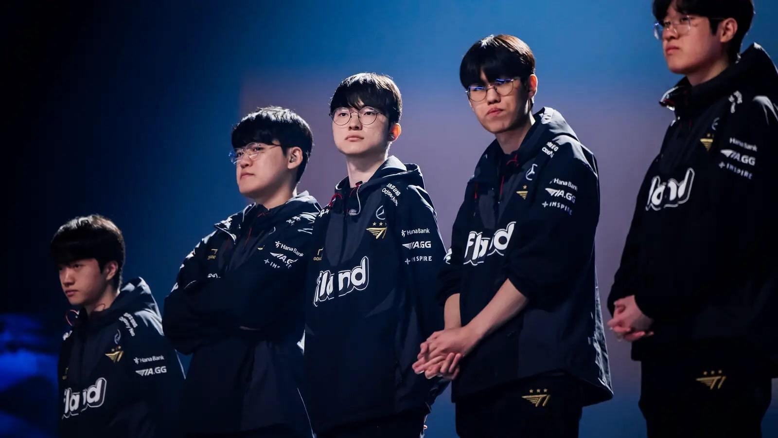 #LCK##T1对战DK#T1不敌DK掉落冒泡赛败者组，将在下一轮对阵KT和FO