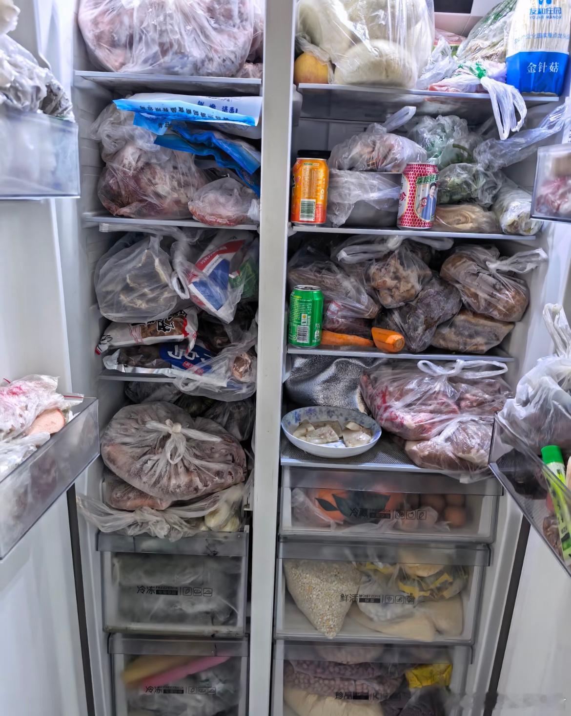 老一辈家的冰箱，一打开就心烦意乱