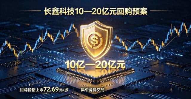 长鑫科技10-20亿回购预案解析：激励注销双路径布局