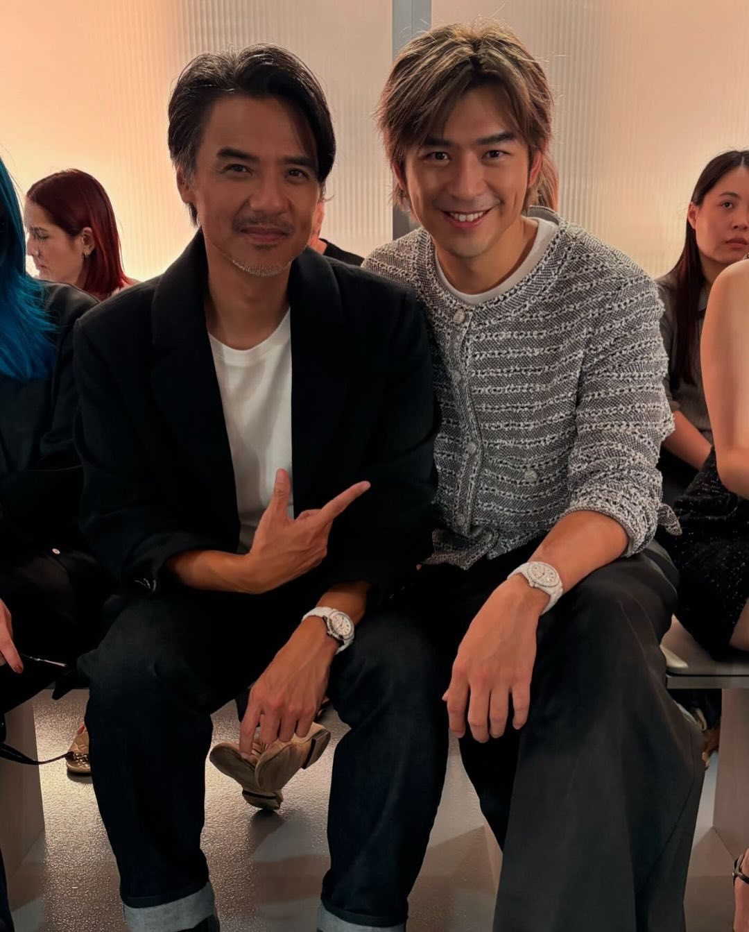 冯德伦、陈柏霖同框[春遊家族][春遊家族][春遊家族] ​​​
