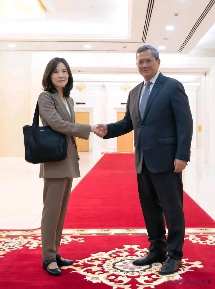 韩国第二次长官（副外长）金珍我，看着虽然文文弱弱，但确雷厉风行，办事效率极高，李