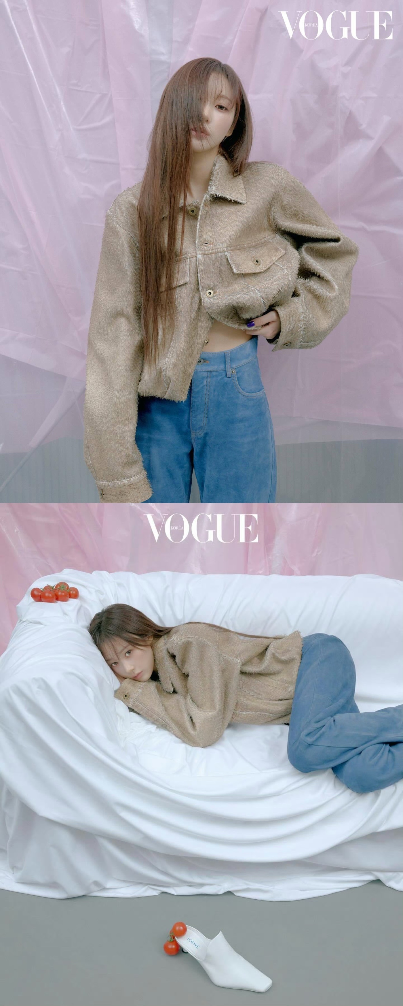 Giselle 罗意威VOGUE KOREA新造型期待巴黎时装周罗意威大秀💫 