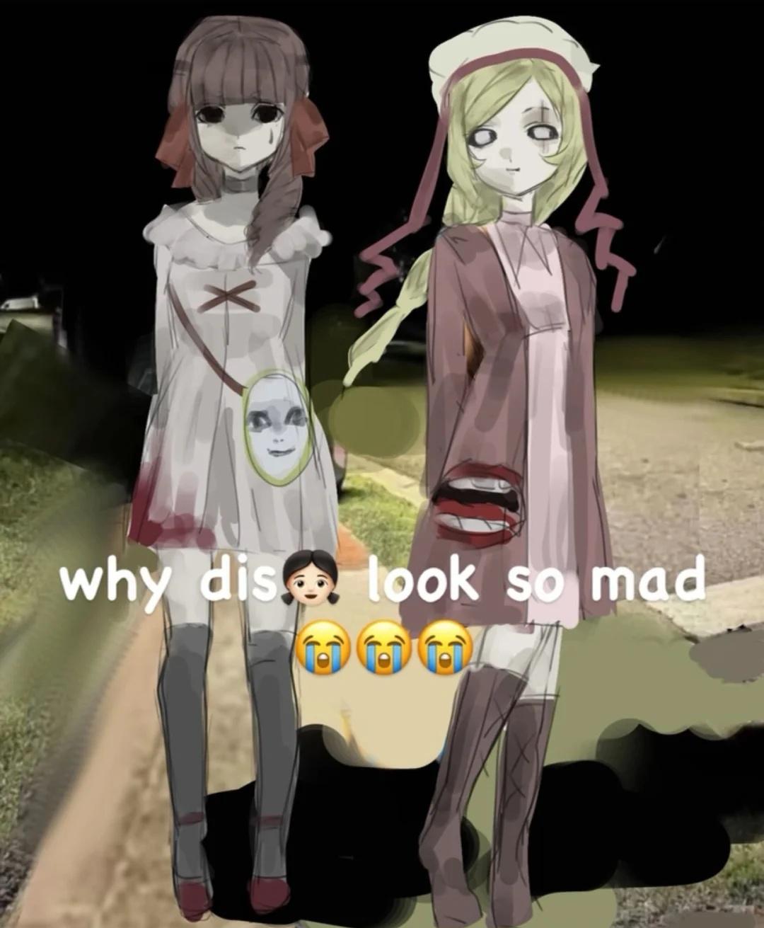 why dis👧🏻 look so mad
收藏拉黑 oc 稿件展示 梗图